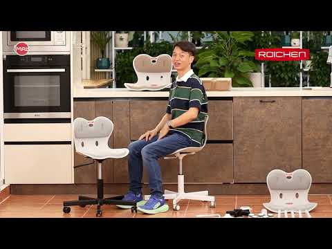 Ghế chỉnh dáng ngồi đúng WOW chân xoay Roichen