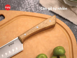 Dao Santoku nhỏ 5" iMat cán gỗ