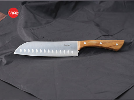 Dao Santoku 7" cán gỗ iMat