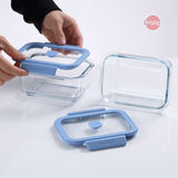 Bộ hộp thuỷ tinh chân không VACU 6 món có bơm