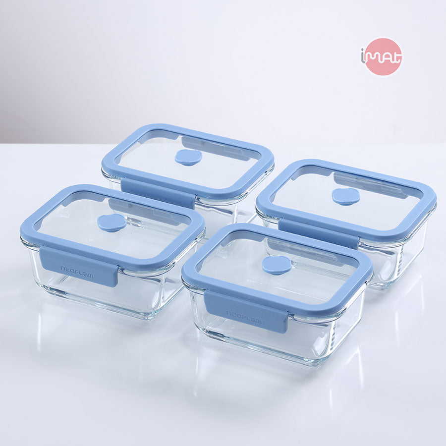 Bộ hộp thuỷ tinh chân không VACU 8 món không kèm bơm