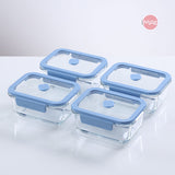 Bộ hộp thuỷ tinh chân không VACU 8 món không kèm bơm