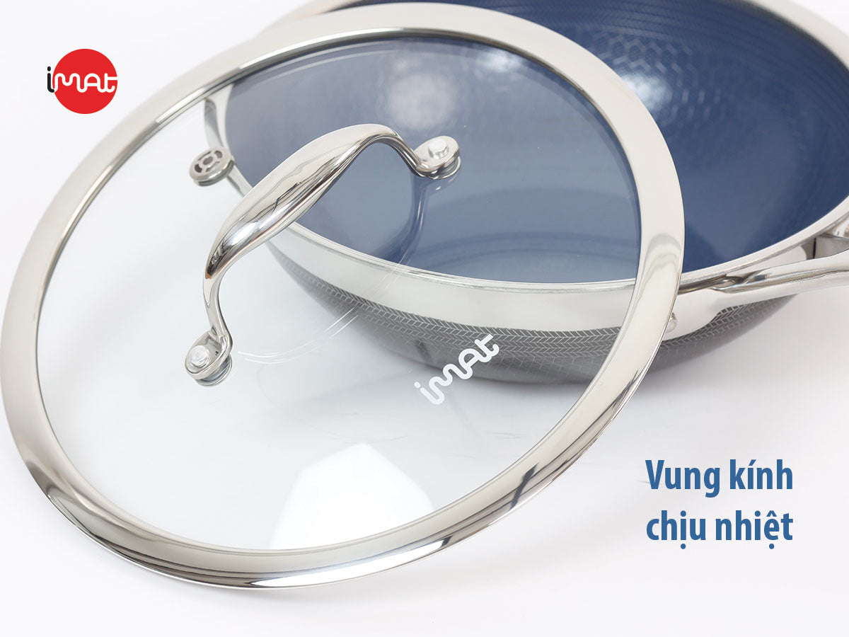 Chảo iMat Hybrid lòng xanh