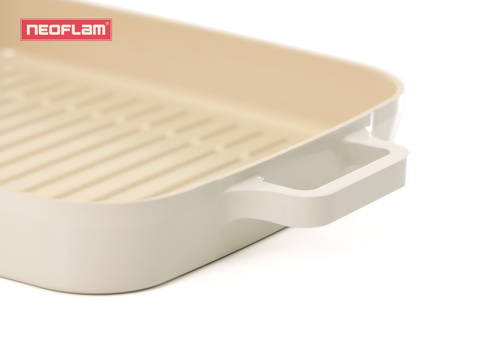 Chảo nướng Fika 28cm, tráng gốm không dính, đáy từ