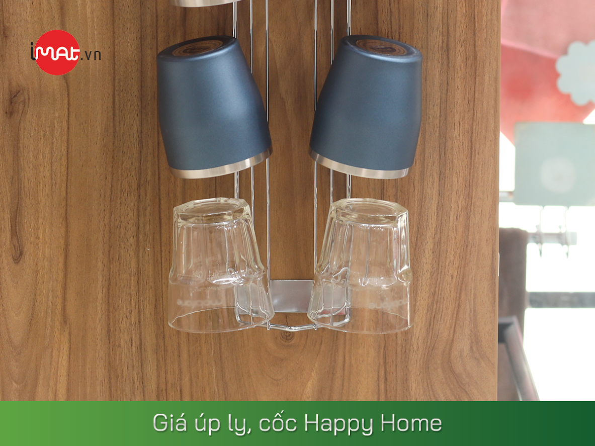 Giá úp ly, cốc Happy Home