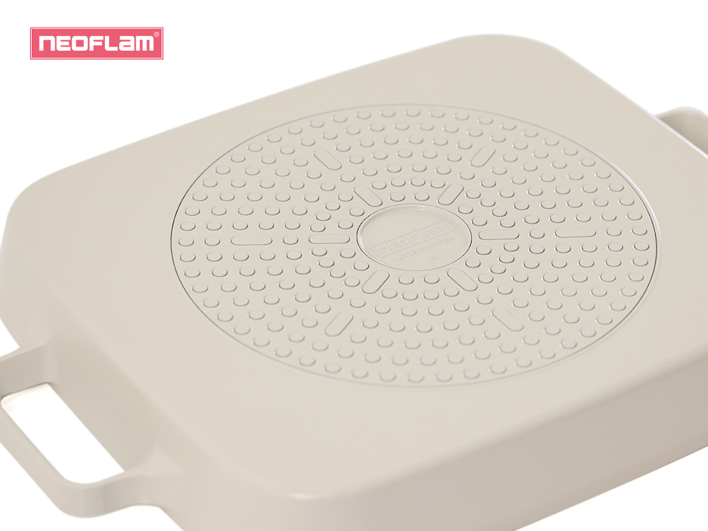 Chảo nướng Fika 28cm, tráng gốm không dính, đáy từ