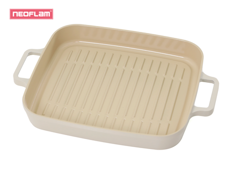 Chảo nướng Fika 28cm, tráng gốm không dính, đáy từ