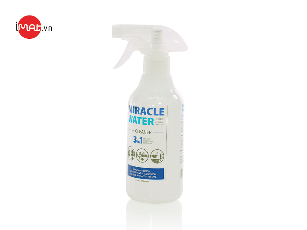Nước Kiềm tẩy rửa đa năng Miracle water 400ml