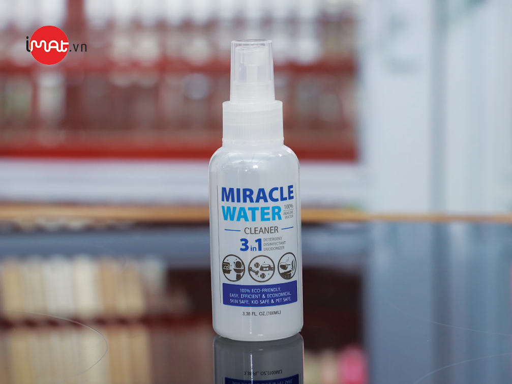 Nước Kiềm tẩy rửa đa năng Miracle water 100ml