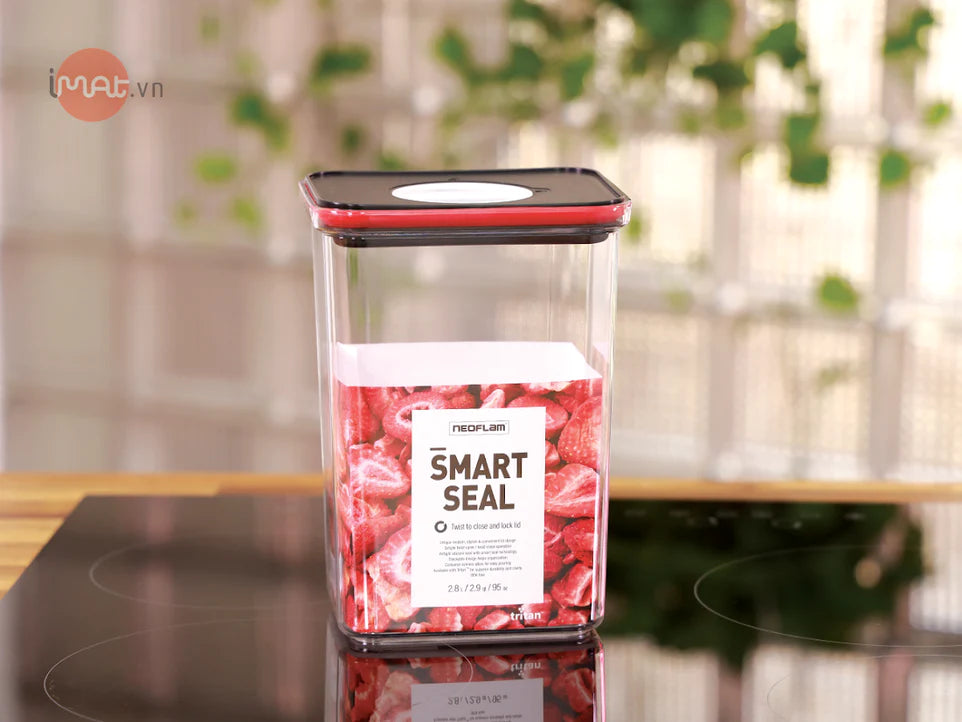 Hộp bảo quản thực phẩm nắp dễ mở Smart Seal bằng Tritan