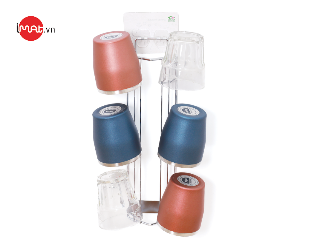 Giá úp ly, cốc Happy Home
