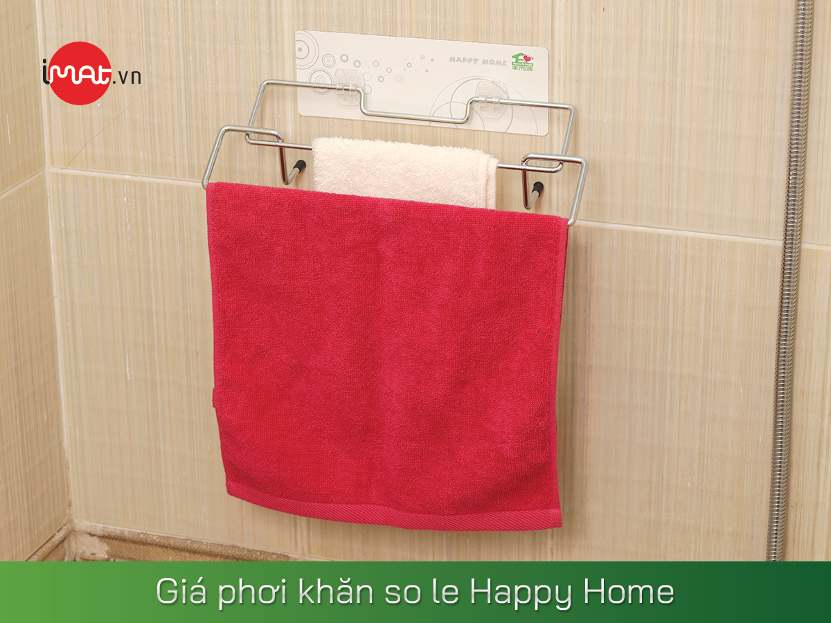 Giá phơi khăn so le Happy Home