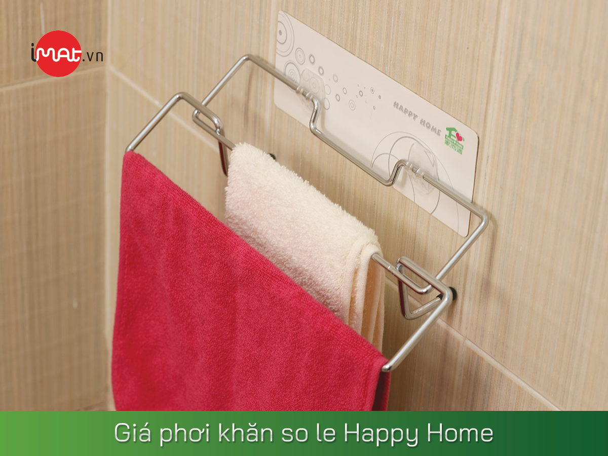 Giá phơi khăn so le Happy Home