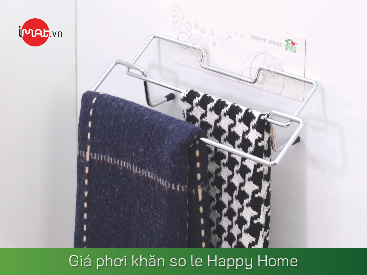 Giá phơi khăn so le Happy Home