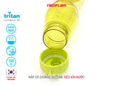 Chai nước Fliptop 700ml, bằng nhựa Tritan an toàn