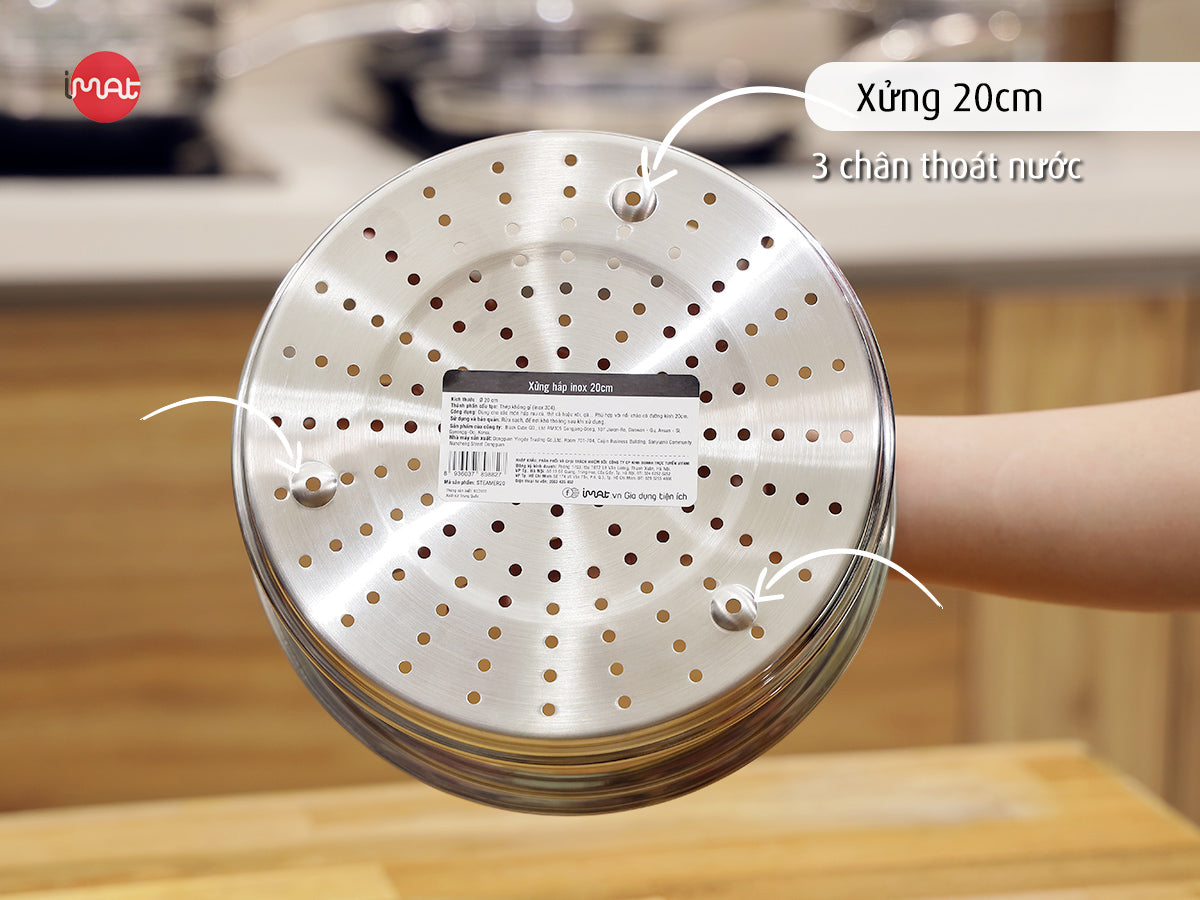 Xửng hấp iMat inox 304