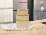 Bộ 3 Thố gốm Fika one