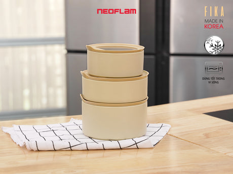 Bộ 3 Thố gốm Fika one