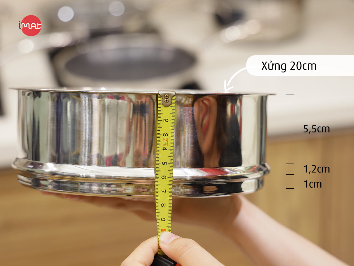 Xửng hấp iMat inox 304