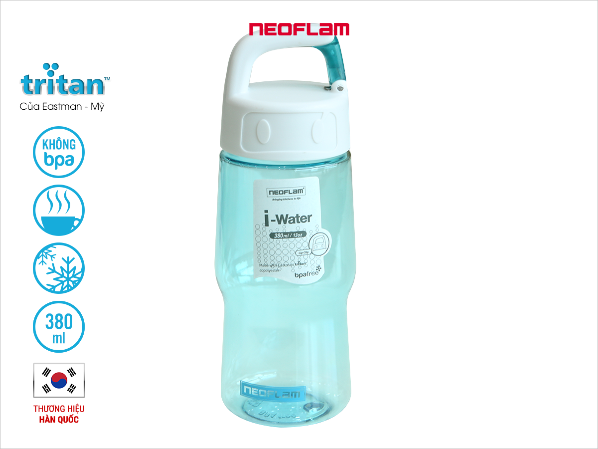 Chai nước Tritan Iwater 380ml