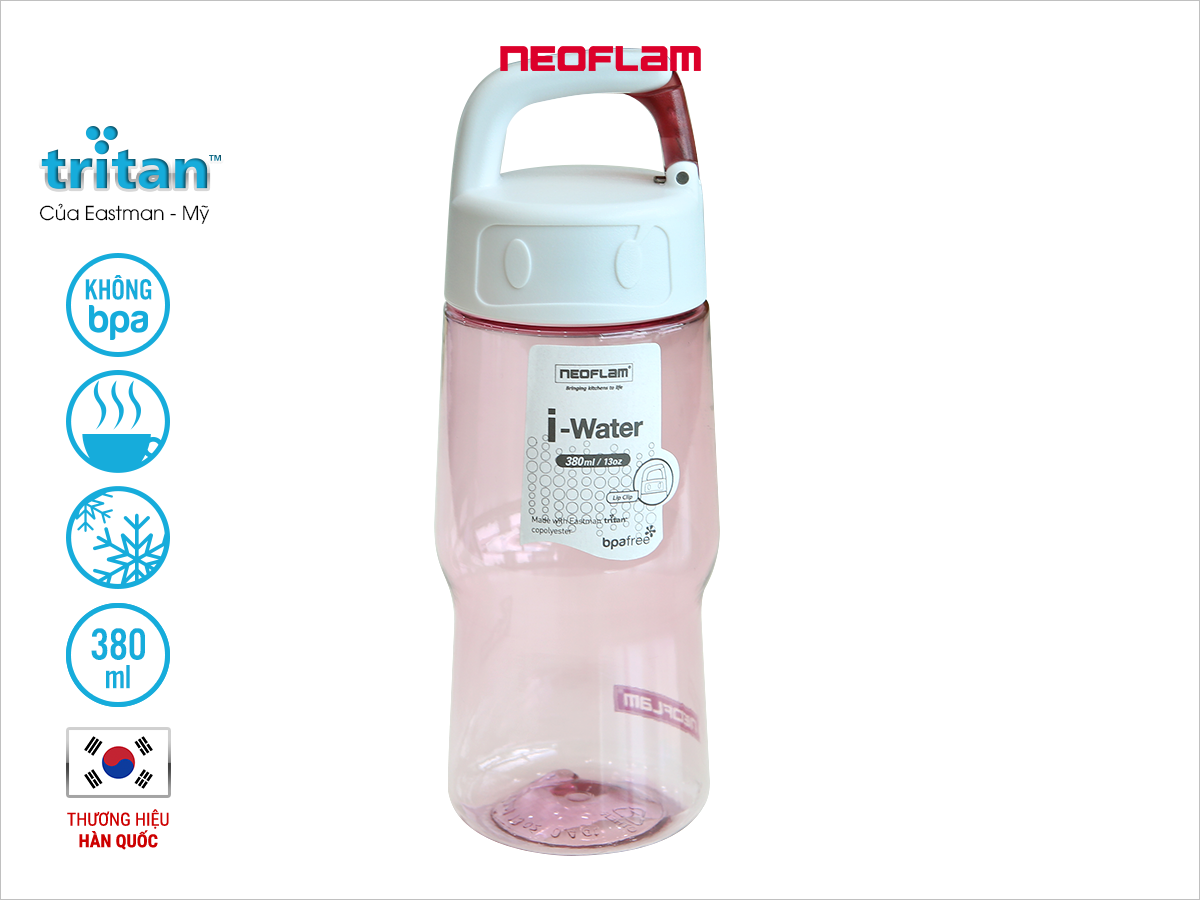 Chai nước Tritan Iwater 380ml