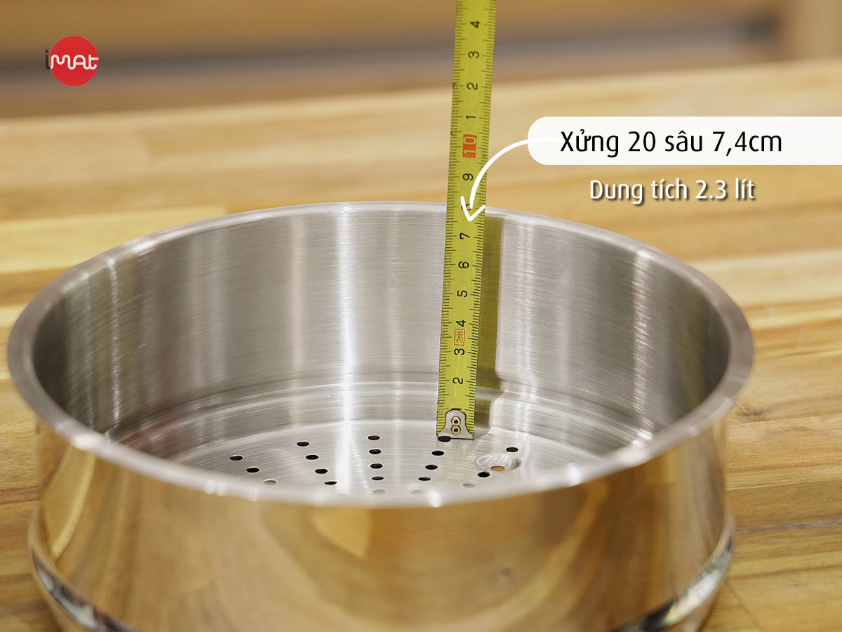 Xửng hấp iMat inox 304