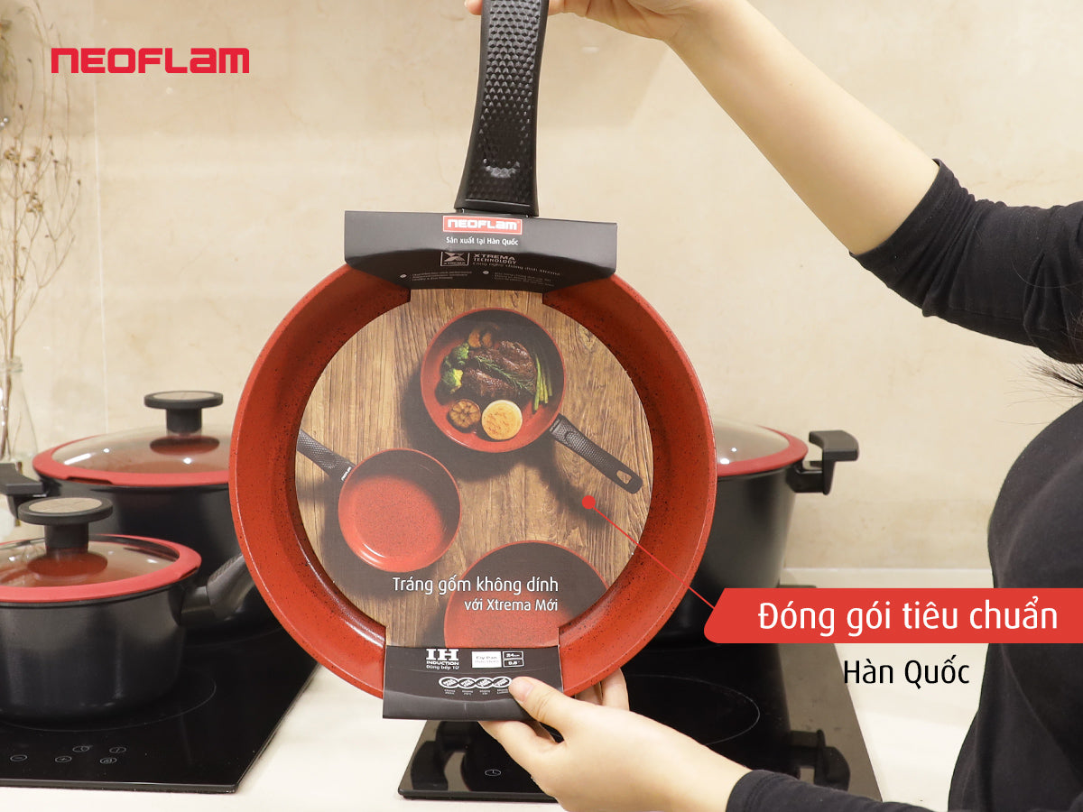 Chảo De chef  chống dính Gốm - Made in Korea