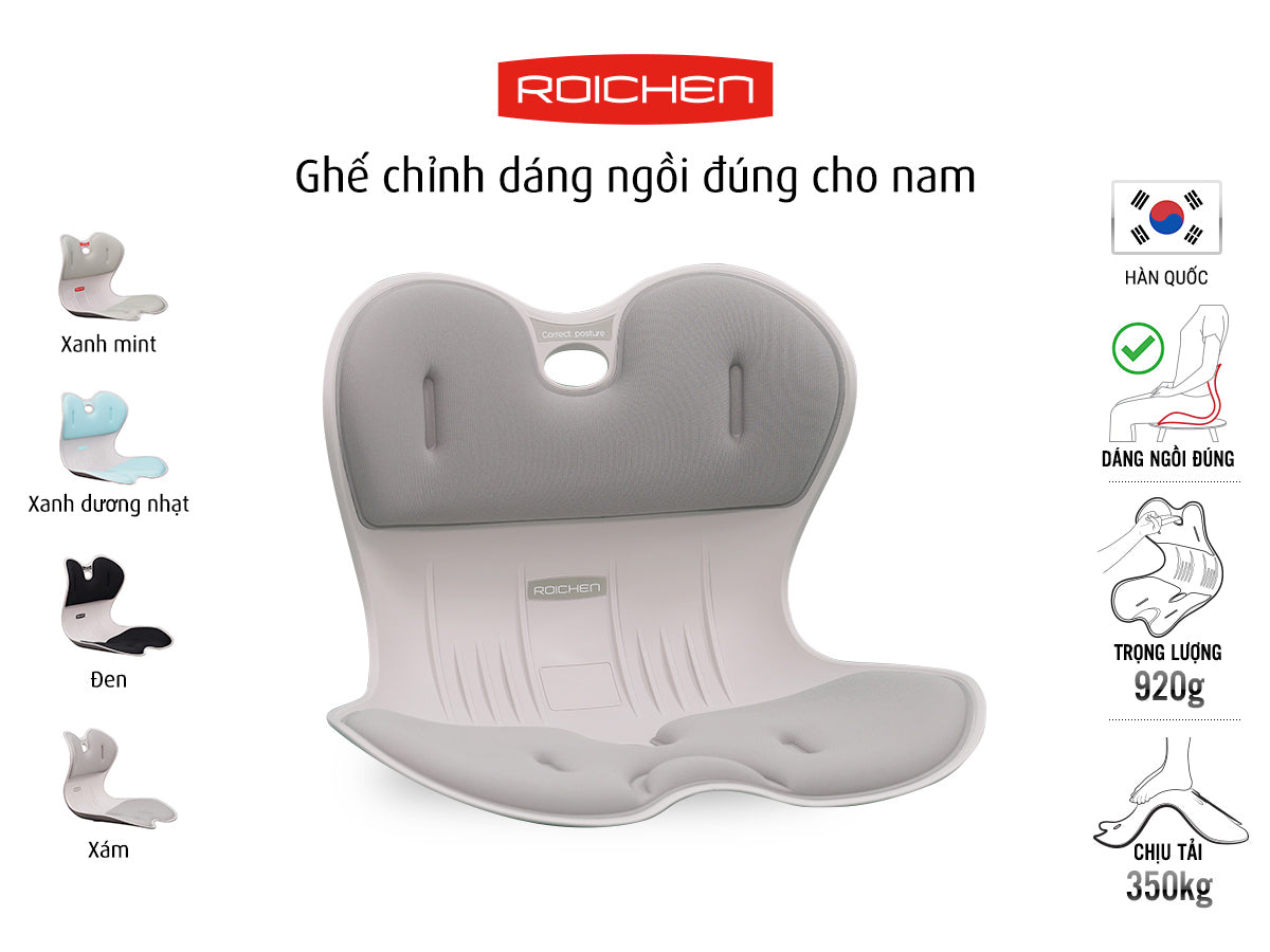 Ghế Chỉnh Dáng Ngồi Đúng Roichen cho Nam