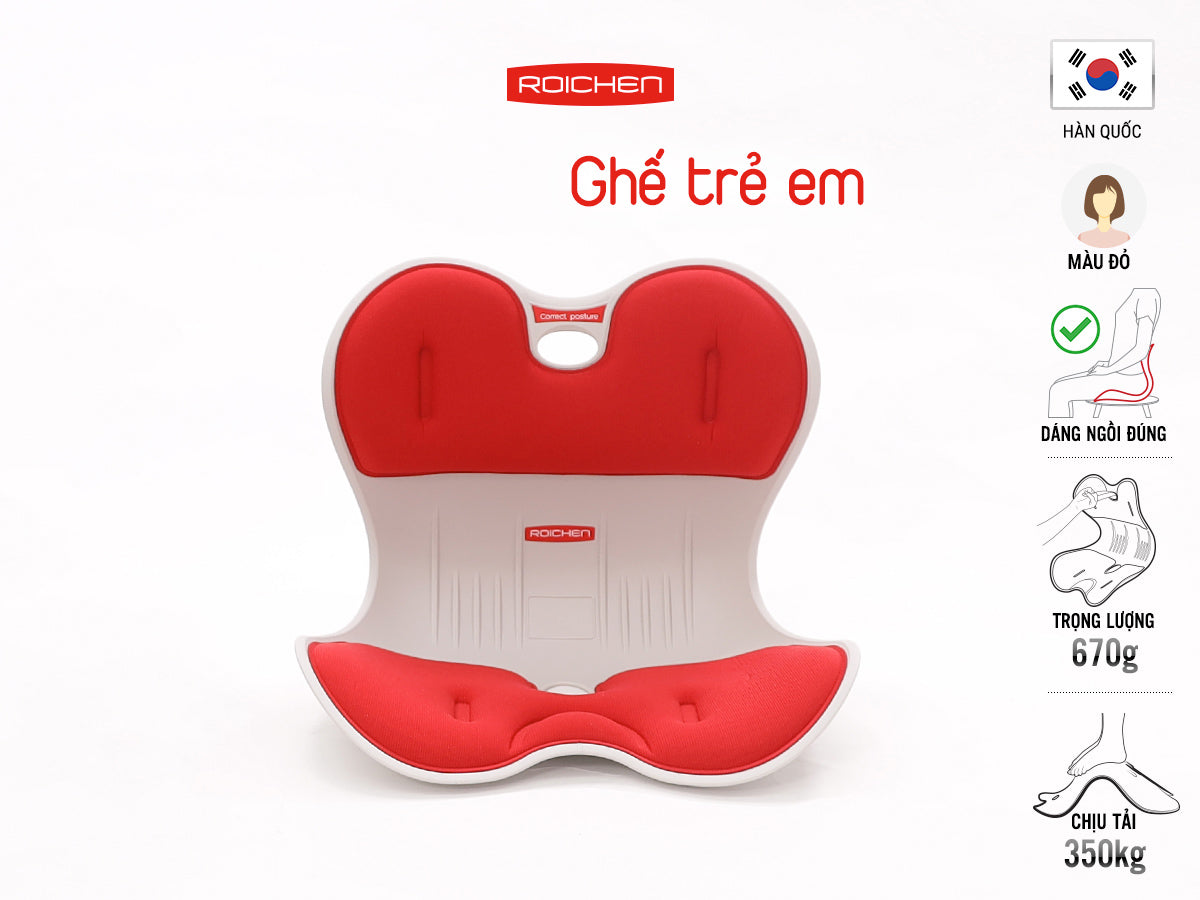 Ghế Roichen Hàn Quốc biến ghế thường thành ghế công thái học.