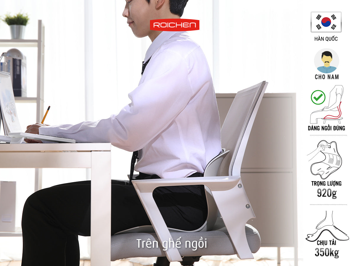Ghế Chỉnh Dáng Ngồi Đúng Roichen cho Nam
