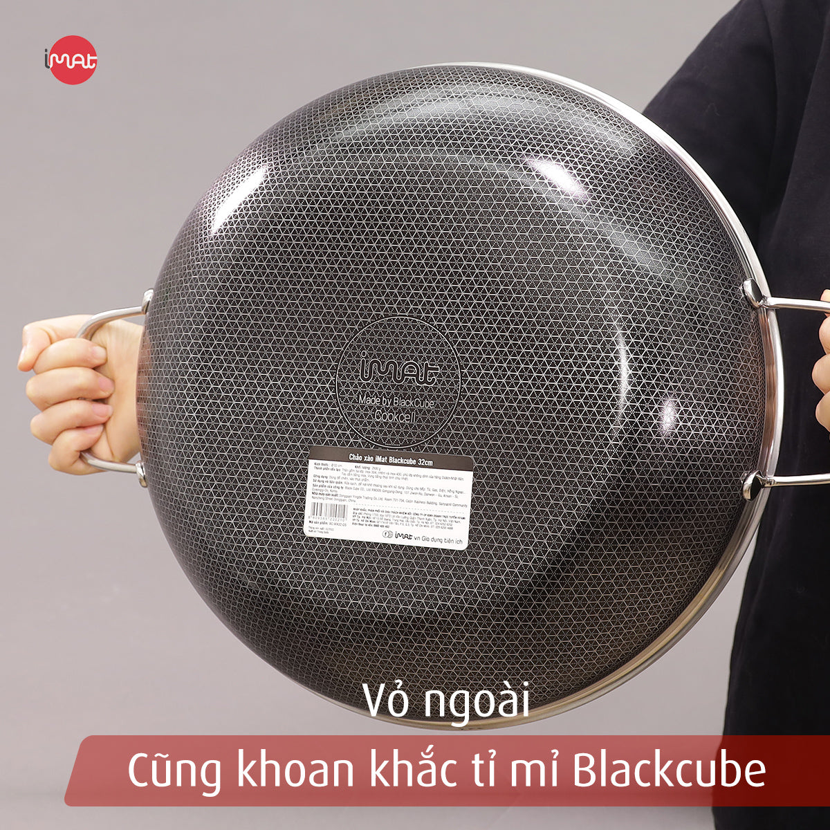 Chảo đa năng iMat Hybrid 32cm