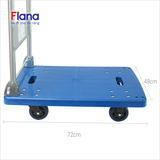 Xe đẩy hàng 4 bánh 150kg ( giá đã bao gồm phí ship)