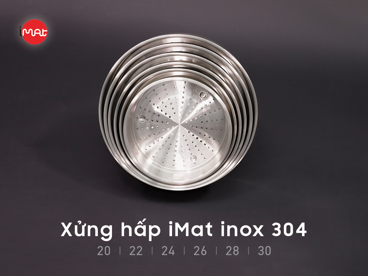 Xửng hấp iMat inox 304