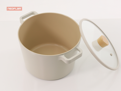 Nồi Fika Hàn Quốc, tráng gốm chống dính, đáy từ
