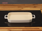 Chảo nướng Fika 28cm, tráng gốm không dính, đáy từ
