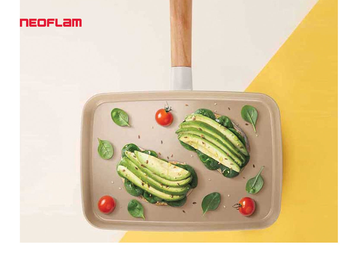 Chảo chữ nhật đa năng Fika brunch 29cm