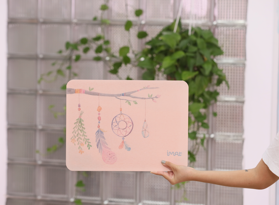 Thảm cứng siêu thấm iMat chuông gió